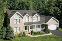 IKO shingles on a residential roof.